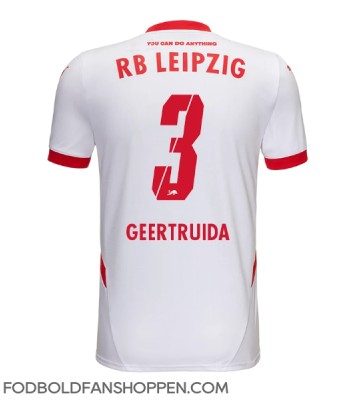 RB Leipzig Lutsharel Geertruida #3 Hjemmebanetrøje 2024-25 Kortærmet